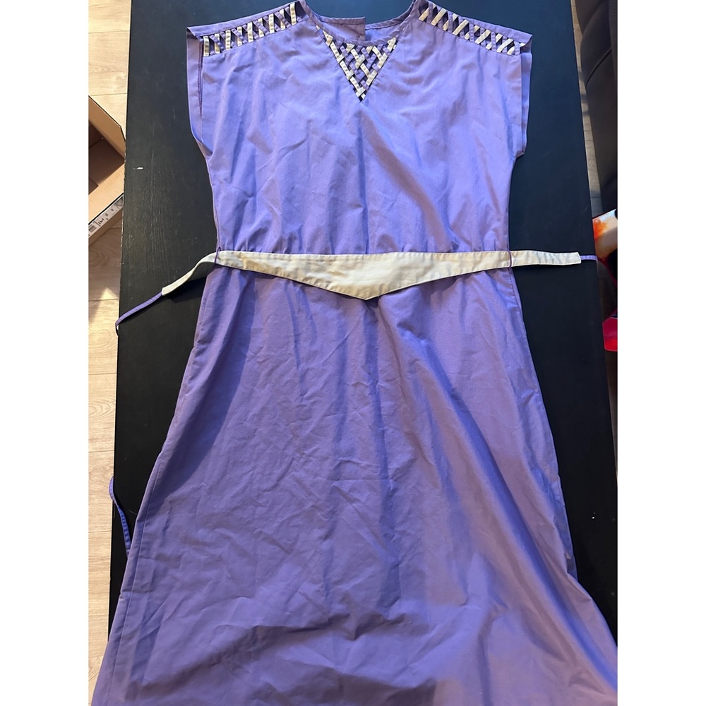 Purple dress